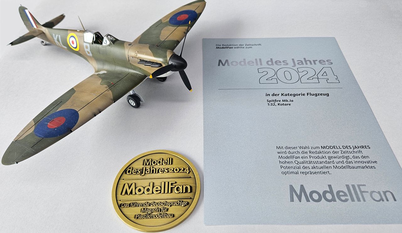 K32001 1/32 Spitfire Mk.Ia (Mid)